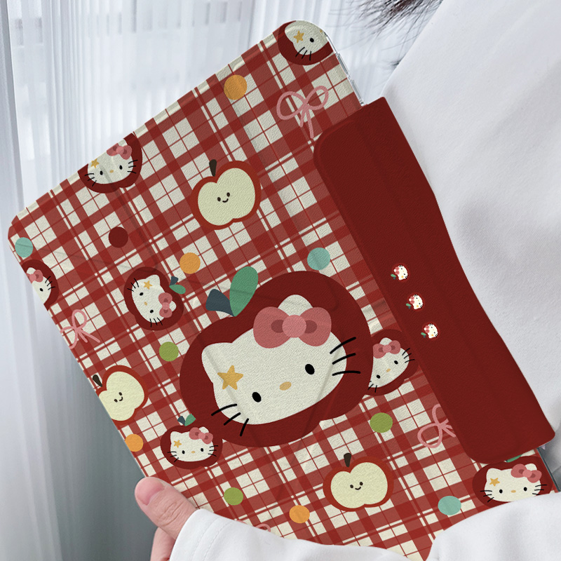 【3+y折带笔槽搭扣】适用kt猫ipadair7保护套第11代6小米平板8pro华为matepad11.5s透明12荣耀6壳8.8mini12.2 - 图0