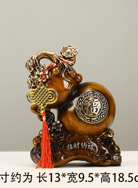 中国风招财葫芦摆件新中式家居装饰品客厅桌面摆件酒柜乔迁送礼