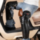 Electric motorcycle winter knee pads, warm and windproof leg pads
