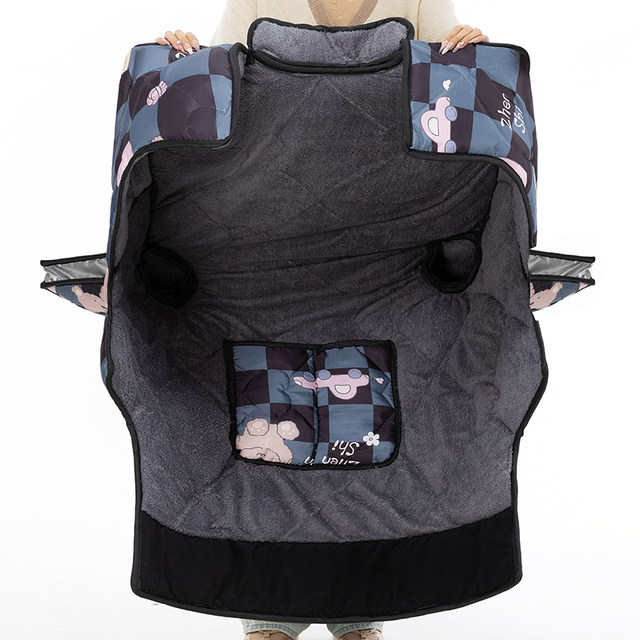 Zhenshi winter windshield quilt plus velvet and thickening to keep warm