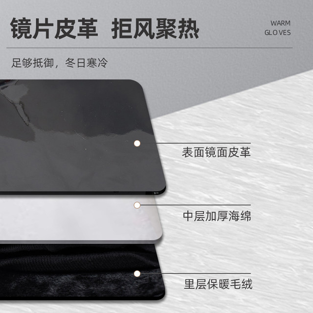 Electric handlebar cover winter windproof and warm Zhenshi