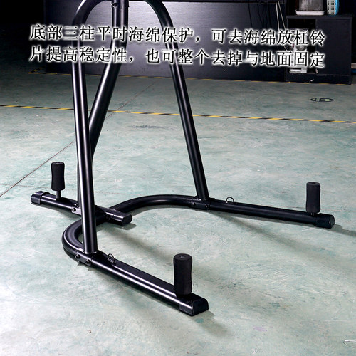 拳击搏击沙袋架悬挂式速度球架家用立式室内散打沙包吊架支架挂架 - 图0