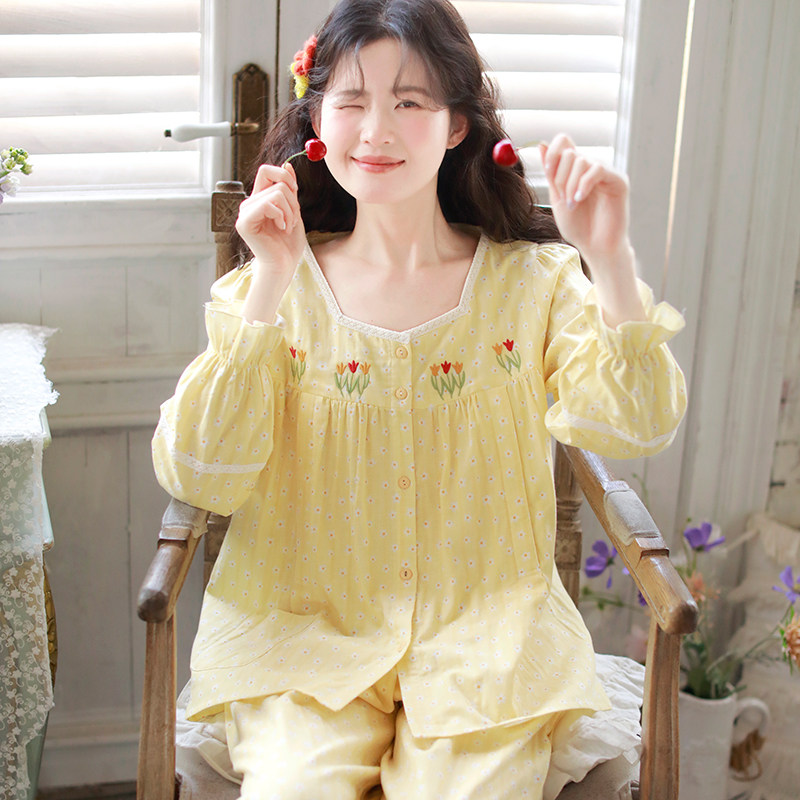 【全新正品清仓捡漏】富朵春夏月子服产后哺乳纯棉孕妇睡衣待产裙,淘宝优惠券,粉丝福利购,淘宝优惠卷