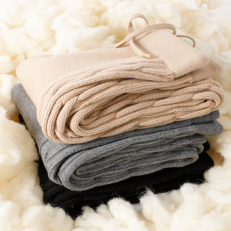 冬季孕妇托腹针织加大加肥羊毛裤 恒彩鹿孕妇打底裤