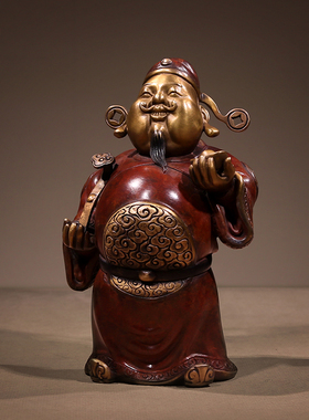 佛香天逸财神爷家用店铺乔迁礼品