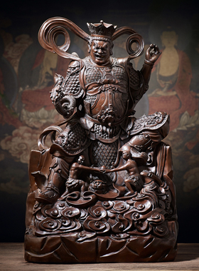 佛香天逸多闻增长持国摆件