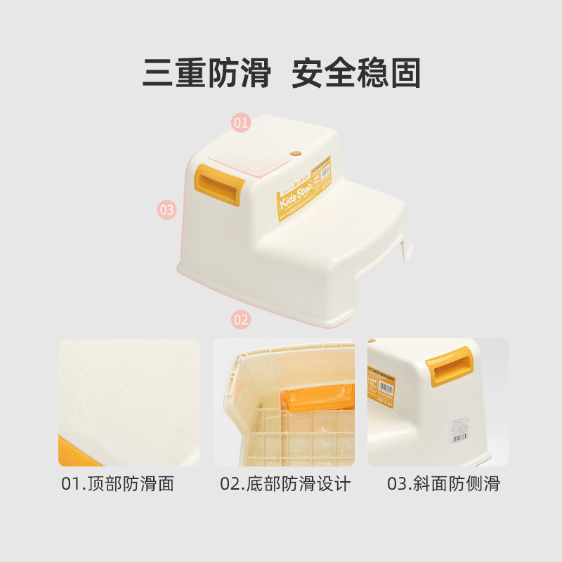 爱丽思IRIS 日本儿童加厚防滑板凳家用梯凳塑料浴室凳 宝宝小凳子,淘宝优惠券,粉丝福利购,淘宝优惠卷