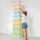 Alice organizes large transparent storage box with cover