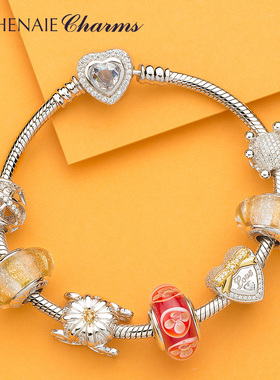 公主童话925银手链ins