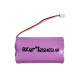 Aike amplifier battery original battery amplifier audio rechargeable lithium battery 7.4V2600 mAh