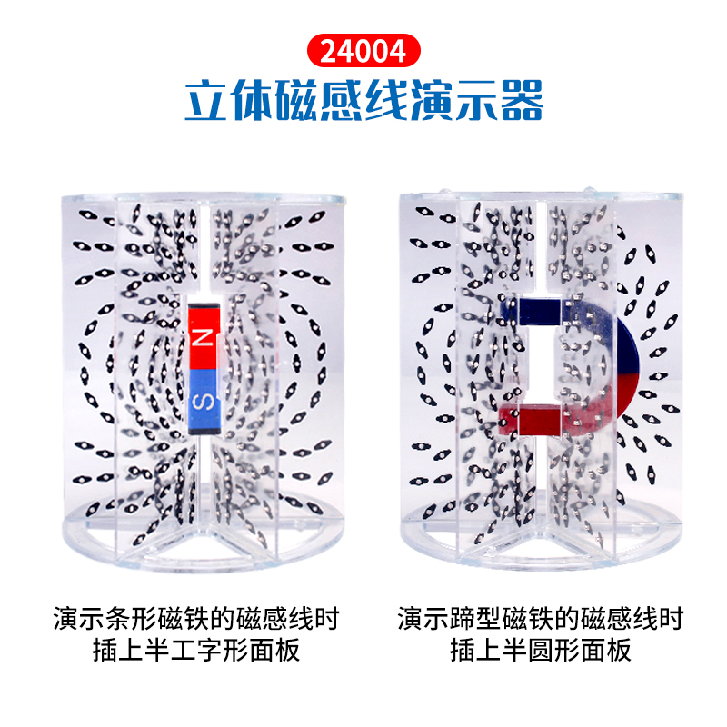 磁感线演示板立体磁感线演示器实验器教师演示用24003电磁场电流磁场演示器初中高中物理实验器材教学仪器-图1