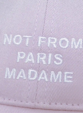 Drole De Monsieur Casquette Slogan 法式复古经典标语棒球帽