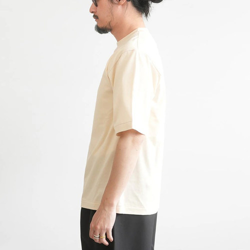 blurhms Classic S/S STANDARD 中性款经典款硫化染色复古短袖T恤 - 图0