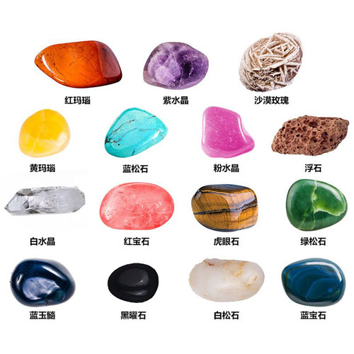 儿童挖矿石真的挖矿玩具考古盲盒宝石男孩女孩挖掘套装黑曜石手工 - 图2
