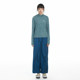 BODYWILD Manye series women's loose woven trousers straight pants workwear style casual pants 24 new ZBL82AP1