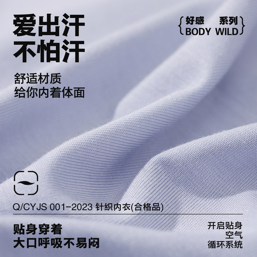 【2件装】男士莫代尔内裤四角柔软爱慕内衣短裤男|BODY WILD - 图2