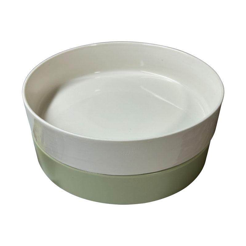 釉下彩高级感马克龙色陶瓷碗西餐甜品碗轻奢家用深盘水果沙拉盘子,淘宝优惠券,粉丝福利购,淘宝优惠卷