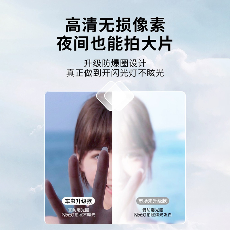 [秒贴]适用小米15spro镜头膜小米14ultra红米note14pro+后置摄像头保护膜手机钢化配件por盖u玻璃新款13相机 - 图3