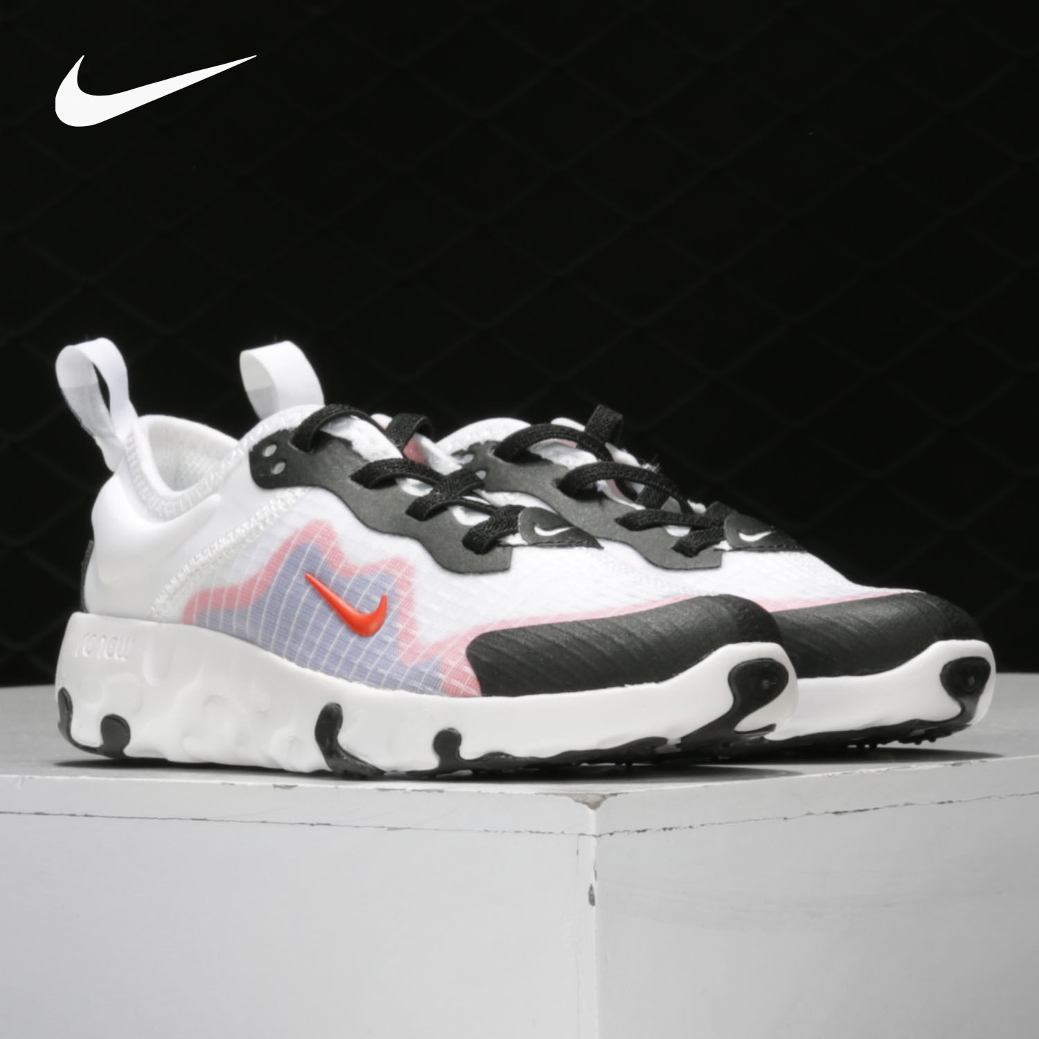 Nike/耐克正品 RENEW LUCENT 儿童休闲运动童鞋CD6904-100 - 图2