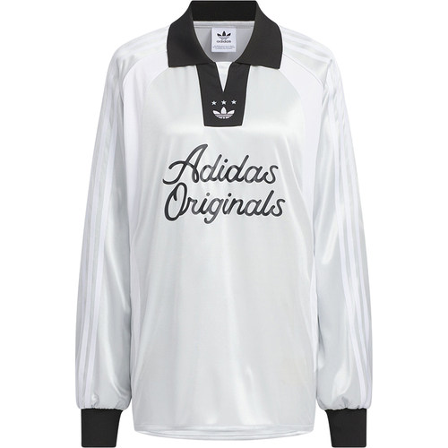 Adidas/阿迪达斯正品三叶草女士时尚舒适休闲长袖POLO衫JD1129 - 图3