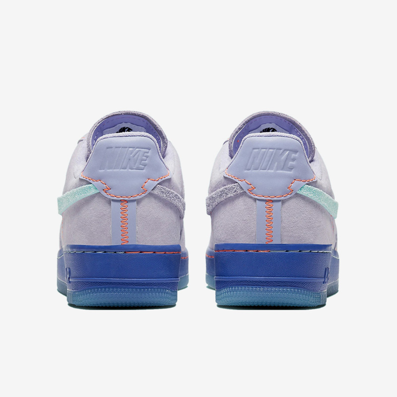 Nike/耐克正品Air Force 1女子复古休闲低帮板鞋CT7358-500 - 图1