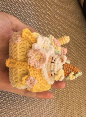 成品钩织可爱kitty挂件编织手工毛线钩针礼物钥匙扣芒果kitty蛋糕