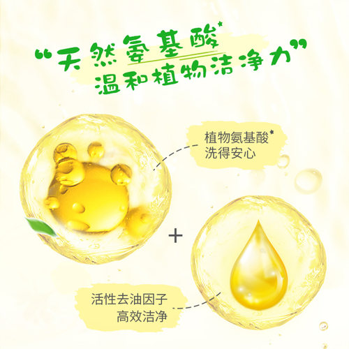 【超值囤货装】白猫洗果蔬洗洁精408g*6瓶去油污厨房餐具饭店家用 - 图2