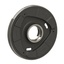 Non-standard cast custom rope wheel display support to sample to customize