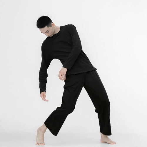 Мужские современные черные цветные штаны для тренировок, свободный прямой крой, оверсайз