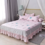 Брендовый комплект для школьников, пододеяльник для принцессы, простыня, демисезонное покрывало, 4 предмета, 3 предмета, популярно в интернете