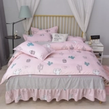 Брендовый комплект для школьников, пододеяльник для принцессы, простыня, демисезонное покрывало, 4 предмета, 3 предмета, популярно в интернете