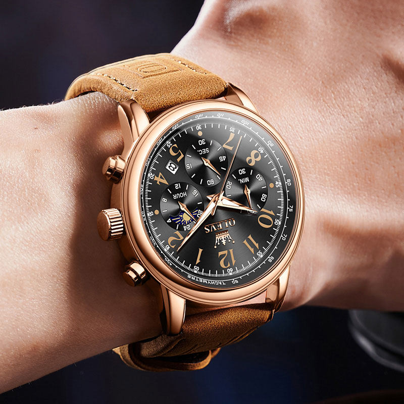  olevs欧利时持诚国产腕表