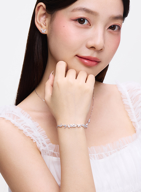 卡蒂罗闪闪蝶舞手链女简约高级精致小众设计生日礼物送女友送闺蜜