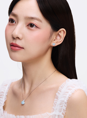 KADER开朵能量星云耳钉925银耳饰女气质高级养耳洞生日礼物送闺蜜