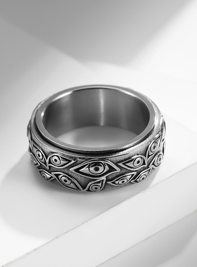 泰爱你可转动上帝之眼戒指