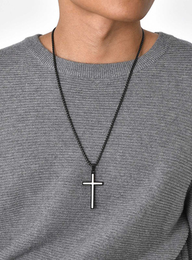 泰爱你时尚十字架项链