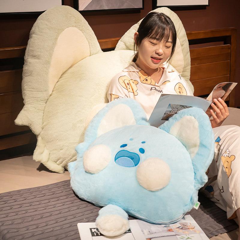 嘟嘟猫床头软包靠背靠垫嘟嘟喵抱枕大靠枕学生宿舍床上看书靠背垫,淘宝优惠券,粉丝福利购,淘宝优惠卷