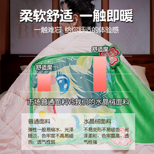 马年吉祥物抱枕被子两用靠枕办公室午睡枕头被毯子二合一沙发客厅 - 图1