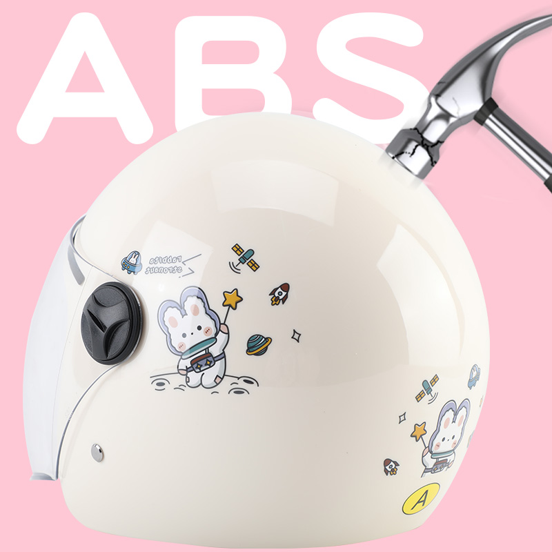 3c认证儿童头盔电动电瓶车头盔女孩男孩冬季宝宝四季通用安全帽 - 图1