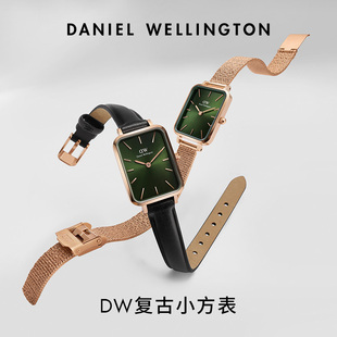 [七夕礼物]DW手表女表腕表经典小绿表