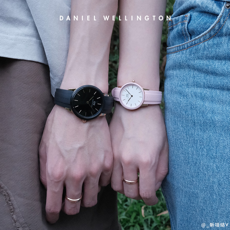 dw情侣iconic系列丹尼尔惠灵顿对表 danielwellington欧美腕表