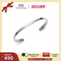 DW bracelet male and female with the same CLASSIC brief elegant silver bracelet lovers bracelet