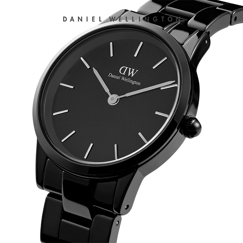 danielwellington旗舰店dw手表女款ICONIC系列矅目小黑瓷28MM丹尼尔惠灵顿2