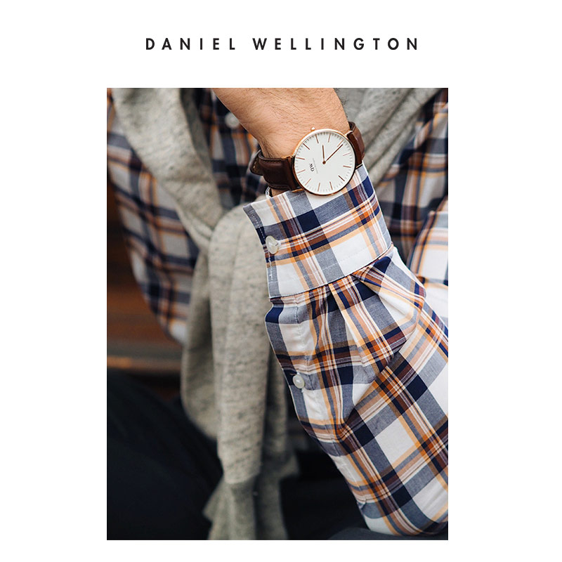 danielwellington旗舰店Danielwellington丹尼尔惠灵顿 dw针扣皮质表带 20mm手表配件男款2
