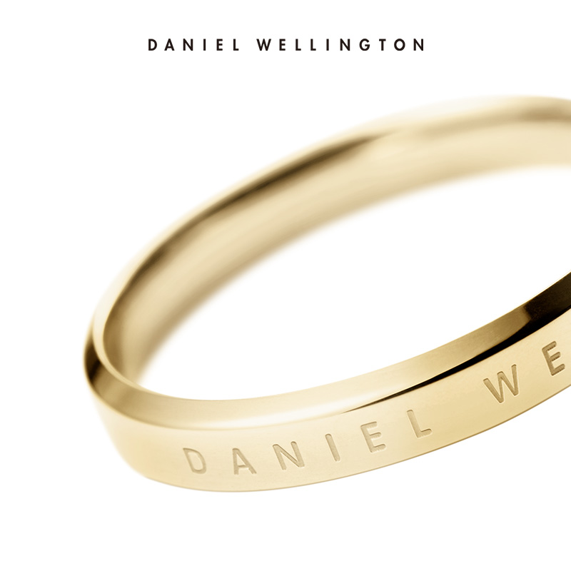 danielwellington旗舰店dw戒指男女款情侣对戒闺蜜指环简约素戒丹尼尔惠灵顿正品0