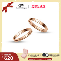 (Christmas present) DW lovers give their girlfriend to the classic letter of the CLASSIC rose gold ring