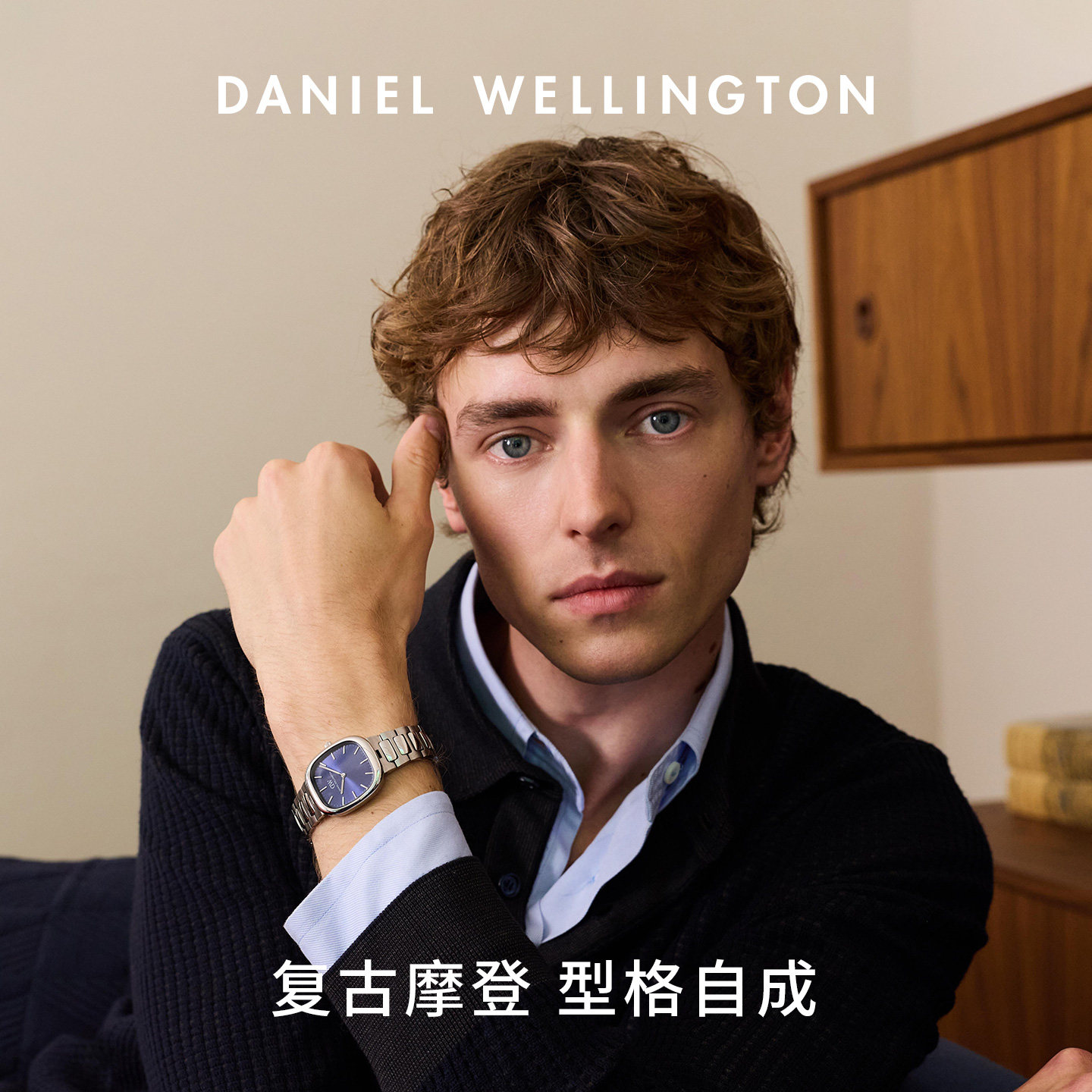 【新品】DW手表情侣对表方圆手表情侣礼物