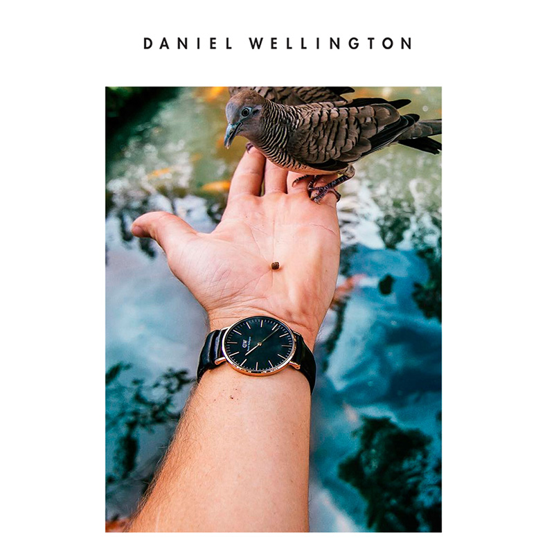 手表男织纹带礼盒套装 黑表礼盒套装 DanielWellington DW 手表男织纹带礼盒套装 黑表礼盒套装 DanielWellington DW