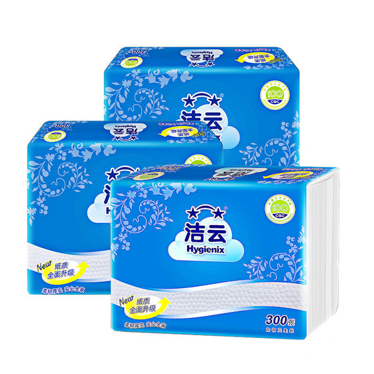Jieyun toilet paper flat paper household paper