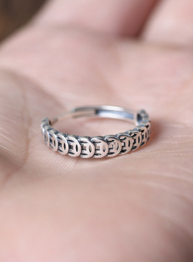 轻奢钱多多小众设计冷淡风戒指